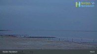 Archiv Foto Webcam Strand Norddeich 20:00