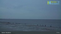 Archiv Foto Webcam Strand Norddeich 04:00