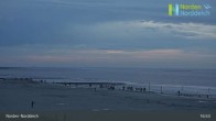 Archiv Foto Webcam Strand Norddeich 02:00