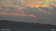 Archiv Foto Webcam Strand Norddeich 02:00