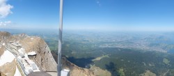 Archived image Webcam Pilatus: Top station railway 11:00