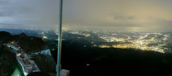 Archiv Foto Webcam Pilatus: Bergstation Kulm 23:00