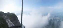 Archiv Foto Webcam Pilatus: Bergstation Kulm 17:00