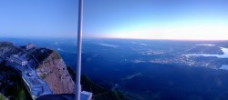 Archiv Foto Webcam Pilatus: Bergstation Kulm 04:00
