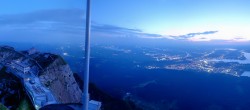Archiv Foto Webcam Pilatus: Bergstation Kulm 03:00