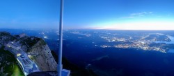 Archiv Foto Webcam Pilatus: Bergstation Kulm 03:00