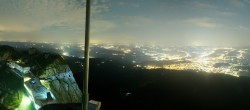Archiv Foto Webcam Pilatus: Bergstation Kulm 01:00