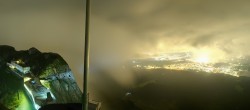 Archiv Foto Webcam Pilatus: Bergstation Kulm 01:00