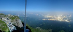 Archiv Foto Webcam Pilatus: Bergstation Kulm 23:00