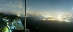 Archiv Foto Webcam Pilatus: Bergstation Kulm 01:00