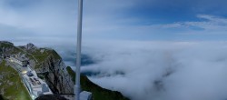 Archiv Foto Webcam Pilatus: Bergstation Kulm 23:00