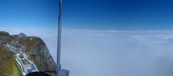 Archiv Foto Webcam Pilatus: Bergstation Kulm 01:00