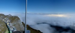Archiv Foto Webcam Pilatus: Bergstation Kulm 23:00