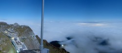 Archiv Foto Webcam Pilatus: Bergstation Kulm 01:00