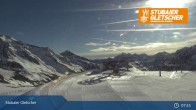 Archiv Foto Webcam Stubaier Gletscher: Aublick Bergstation Murmele 07:00