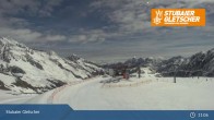Archived image Webcam Stubai Glacier - View Top Station Murmele 10:00