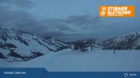Archived image Webcam Stubai Glacier - View Top Station Murmele 02:00