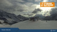 Archiv Foto Webcam Stubaier Gletscher: Aublick Bergstation Murmele 06:00