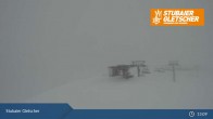 Archived image Webcam Stubai Glacier - View Top Station Murmele 12:00