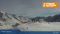 Archived image Webcam Stubai Glacier - View Top Station Murmele 08:00