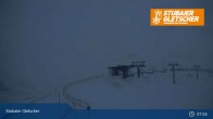 Archived image Webcam Stubai Glacier - View Top Station Murmele 06:00