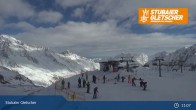 Archiv Foto Webcam Stubaier Gletscher: Aublick Bergstation Murmele 10:00