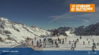 Archived image Webcam Stubai Glacier - View Top Station Murmele 10:00