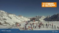 Archived image Webcam Stubai Glacier - View Top Station Murmele 12:00