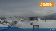 Archived image Webcam Stubai Glacier - View Top Station Murmele 08:00