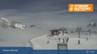 Archived image Webcam Stubai Glacier - View Top Station Murmele 12:00