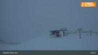 Archiv Foto Webcam Stubaier Gletscher: Aublick Bergstation Murmele 02:00