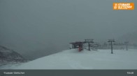 Archiv Foto Webcam Stubaier Gletscher: Aublick Bergstation Murmele 00:00