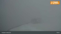 Archiv Foto Webcam Stubaier Gletscher: Aublick Bergstation Murmele 02:00