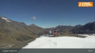 Archived image Webcam Stubai Glacier - View Top Station Murmele 12:00