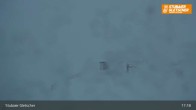 Archived image Webcam Stubai Glacier - View Top Station Murmele 04:00