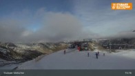 Archiv Foto Webcam Stubaier Gletscher: Aublick Bergstation Murmele 14:00