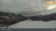Archiv Foto Webcam Stubaier Gletscher: Aublick Bergstation Murmele 07:00