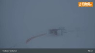 Archiv Foto Webcam Stubaier Gletscher: Aublick Bergstation Murmele 00:00