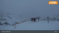 Archiv Foto Webcam Stubaier Gletscher: Aublick Bergstation Murmele 16:00