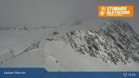 Archiv Foto Webcam Stubaier Gletscher: Ausblick Fernau Bergstation 06:00