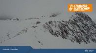 Archiv Foto Webcam Stubaier Gletscher: Ausblick Fernau Bergstation 08:00