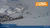 Archived image Webcam Stubai Glacier - View Fernau Station 10:00