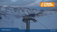 Archived image Webcam Stubai Glacier - View Fernau Station 19:00