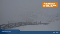 Archiv Foto Webcam Stubaier Gletscher: Ausblick Fernau Bergstation 12:00