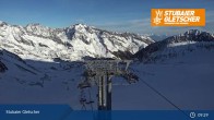 Archived image Webcam Stubai Glacier - View Fernau Station 08:00