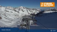 Archived image Webcam Stubai Glacier - View Fernau Station 10:00