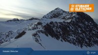 Archiv Foto Webcam Stubaier Gletscher: Ausblick Fernau Bergstation 16:00