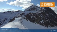 Archiv Foto Webcam Stubaier Gletscher: Ausblick Fernau Bergstation 16:00