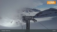 Archived image Webcam Stubai Glacier - View Fernau Station 07:00