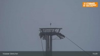 Archiv Foto Webcam Stubaier Gletscher: Ausblick Fernau Bergstation 14:00